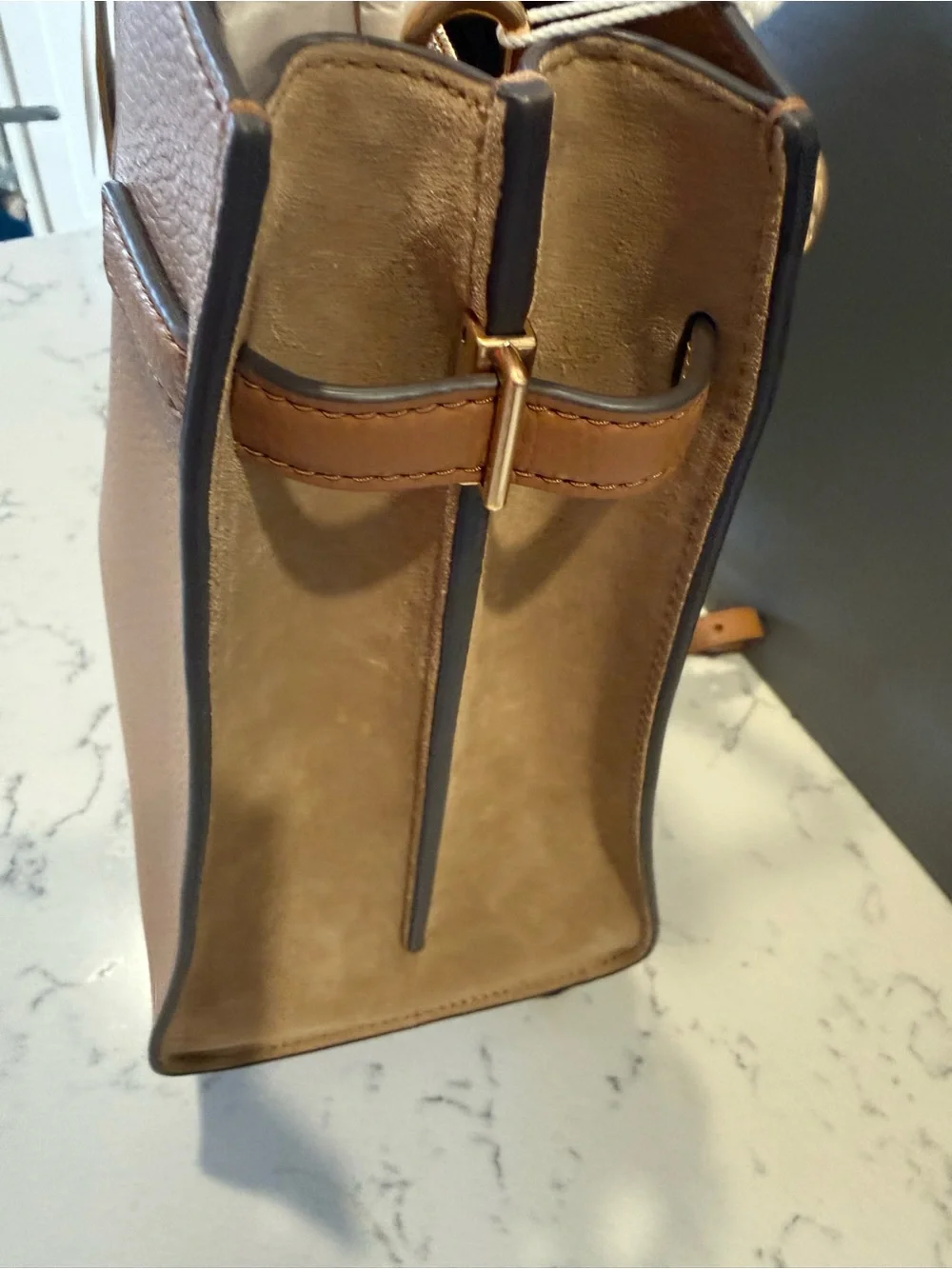 Tory Burch pebbled leather